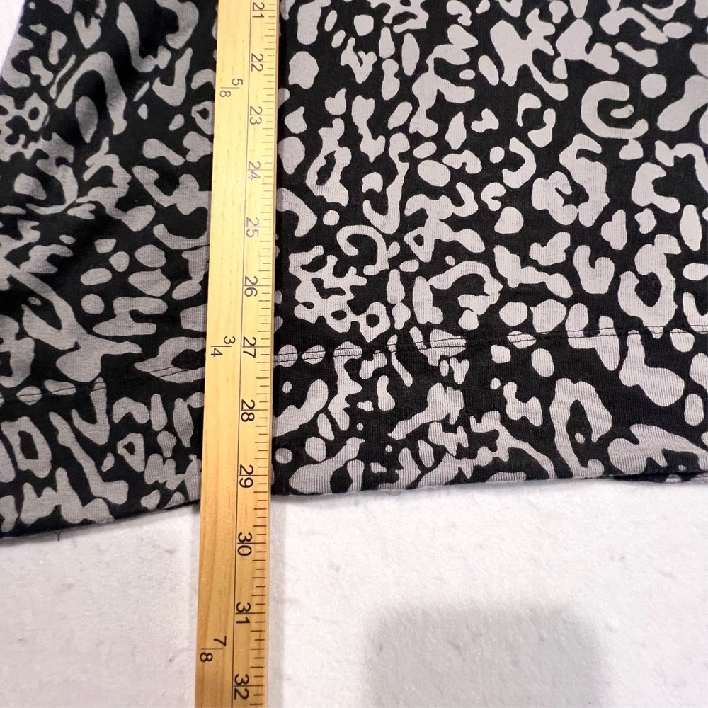 Chico's Tunic Top Blouse Leopard Print Pockets Long Sleeve Women's 1 US Medium - Picture 11 of 11